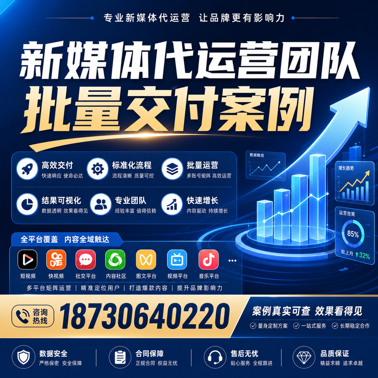 吉安代运营公司多客户账号批量高效交付案例