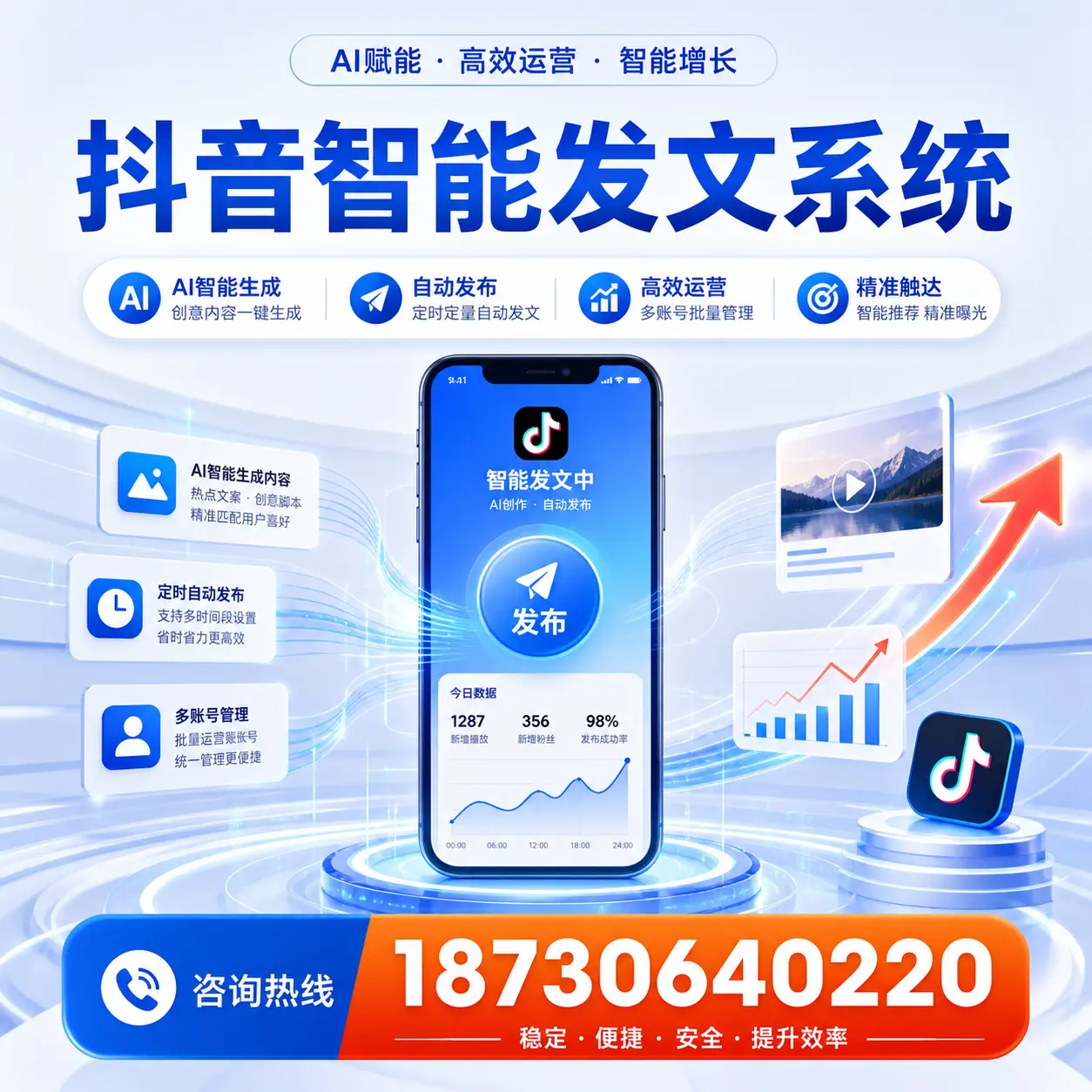如何通过抖音智能发文系统提升 吉安 企业的市场竞争力